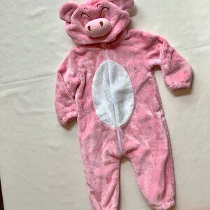 Pink Piggy One Piece Costume for Infant